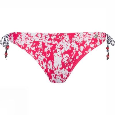 Beach Life Jade - Női Bikini Alsó - Piros / Fehér (Magyarország TSM096148)